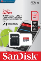 sd card sandisk ultra 128gb class 10 100mbps balidiveshop 1  large